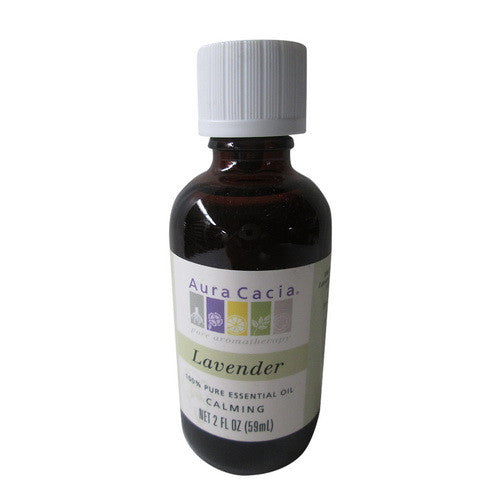 Aura Cacia 100% Pure Essential Oil Calming Lavender (Lavandula Angustifolia) - 2 Oz